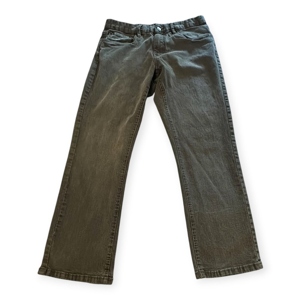 Urban Star Jeans Mens 32x28 Grey Straight Leg Stretch Denim